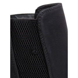 Černé boty Jodhpur černé L2065 Black II Grade černá 1