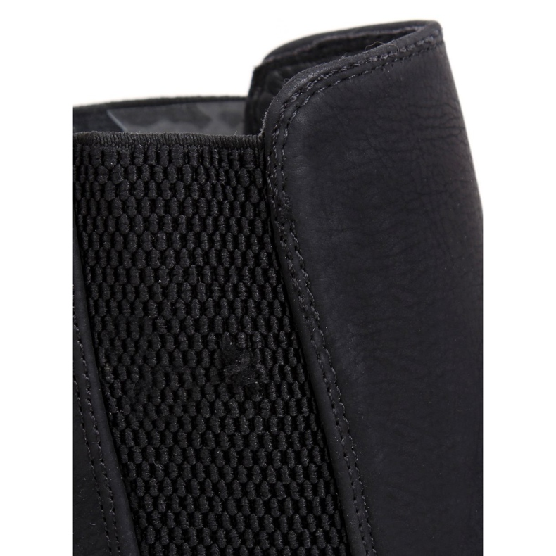Černé boty Jodhpur černé L2065 Black II Grade černý 1