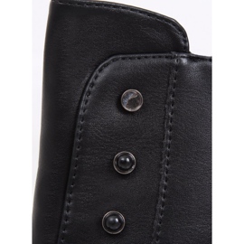 Černé vysoké podpatky černé 1003-1 Black II Druh černá 1