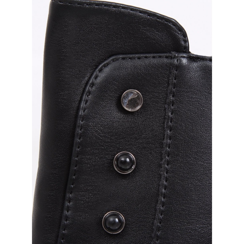 Černé vysoké podpatky černé 1003-1 Black II Druh černý 1