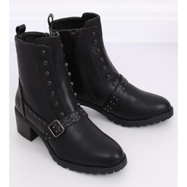 Černé vysoké podpatky černé 1003-1 Black II Druh černý 2