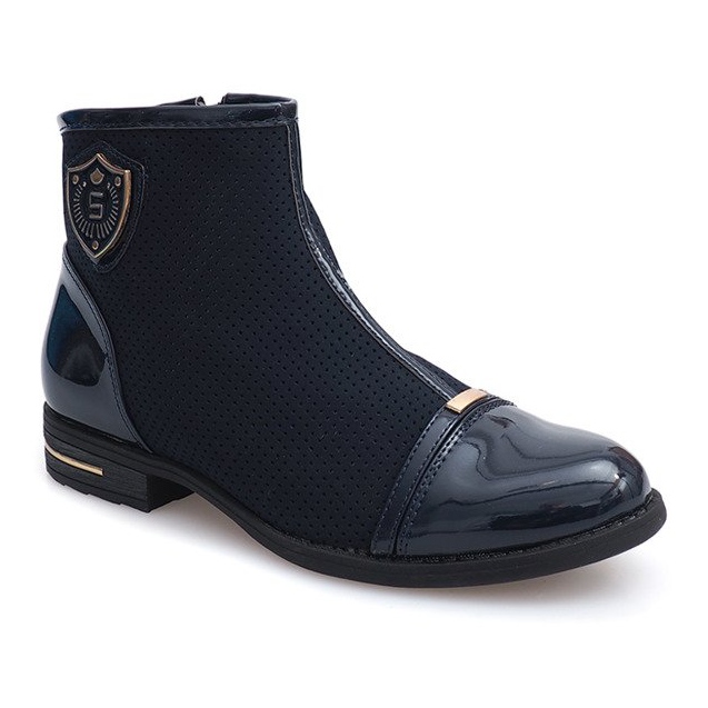 Elegantní boty, boty 1956 Navy námořnická modř 1