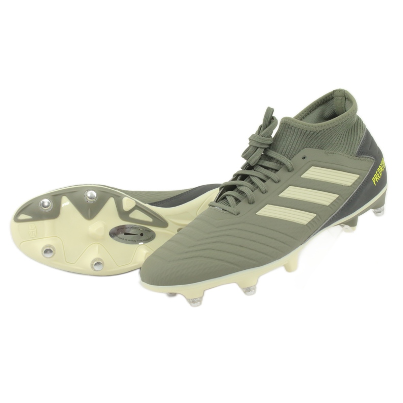 Kopačky Adidas Predator 19.3 Sg M EG2830 zelený 4