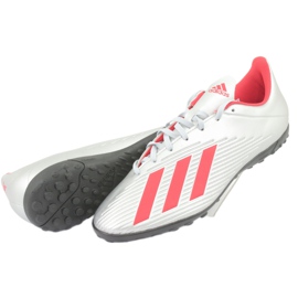 Kopačky Adidas X 19.4 Tf M F35344 stříbrný 5