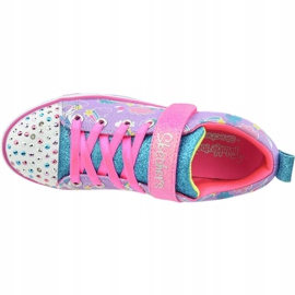 Boty Skechers Sparkle Lite Jr 20212L-LVMT fialový 2