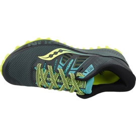 Boty Saucony Peregrine Iso M S20483-37 černý vícebarevný 2