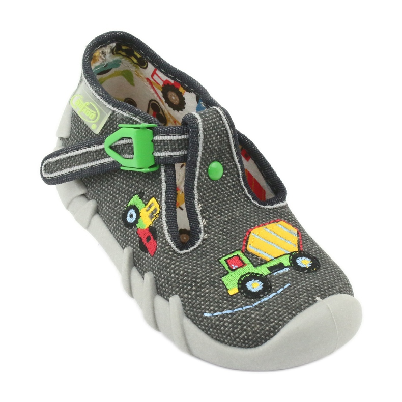 Dětská obuv Befado 110P357 šedá vícebarevný 2