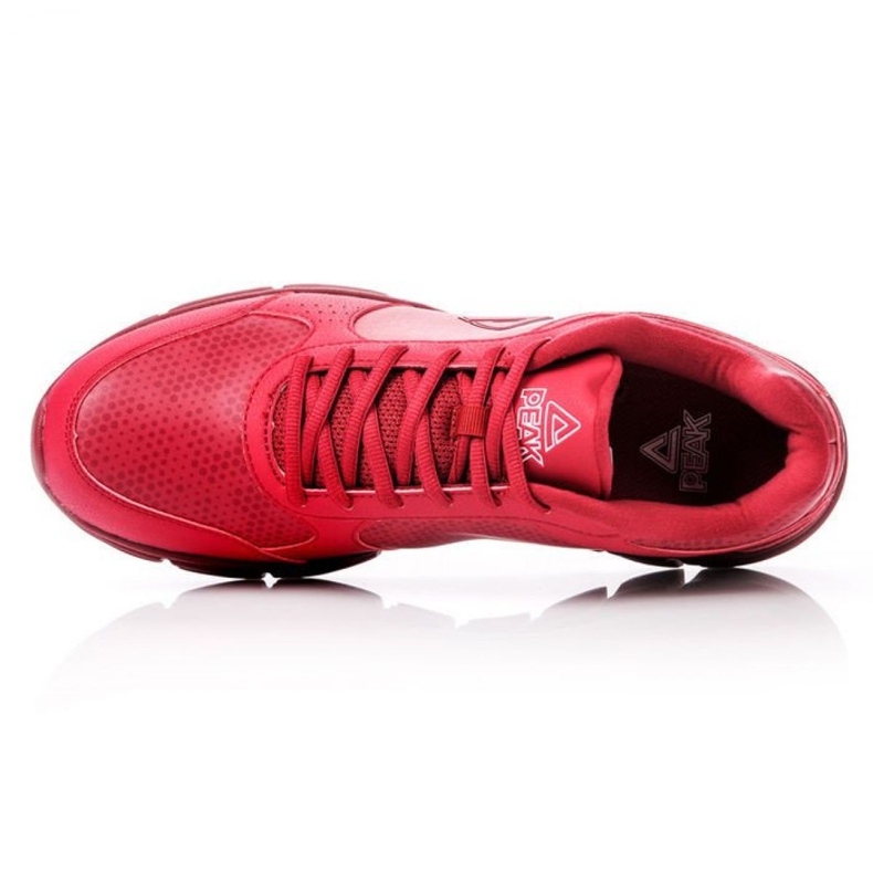 Peak Špičkové běžecké boty E44223H M 62389-62394 červené 2