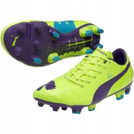Kopačky Puma Evo Power 2 Fg M 102945 04 žlutá žlutá 1