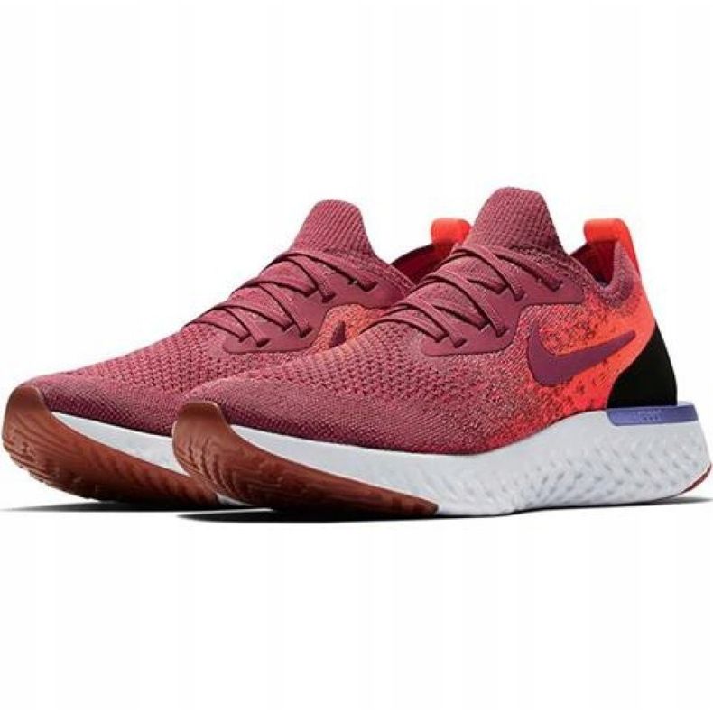 Běžecké boty Nike Epic React Flyknit W AQ0070 601 červené 1