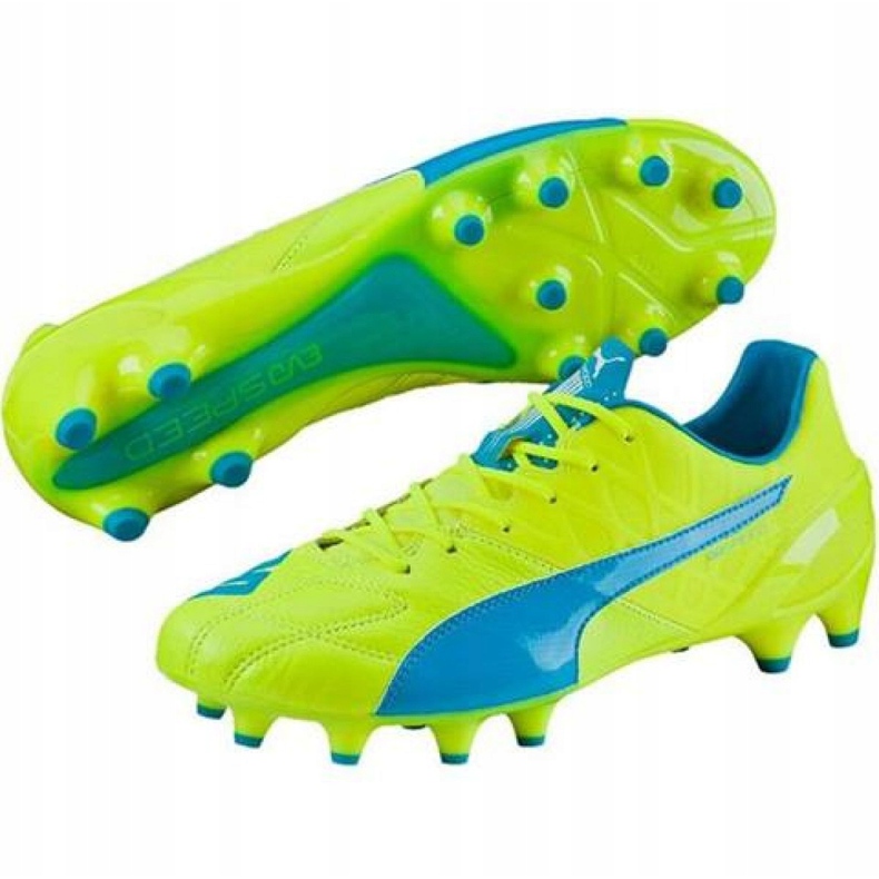 Kopačky Puma Evo Speed ​​1.4 Lth Fg M 103615 03 žlutá žlutá 1