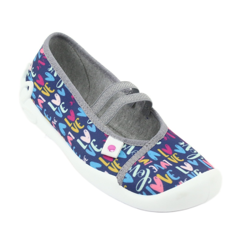 Dětská obuv Befado 116Y260 námořnická modrá růžový vícebarevný 2