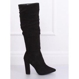 Černé vysoké podpatky NC885 Black černý 2