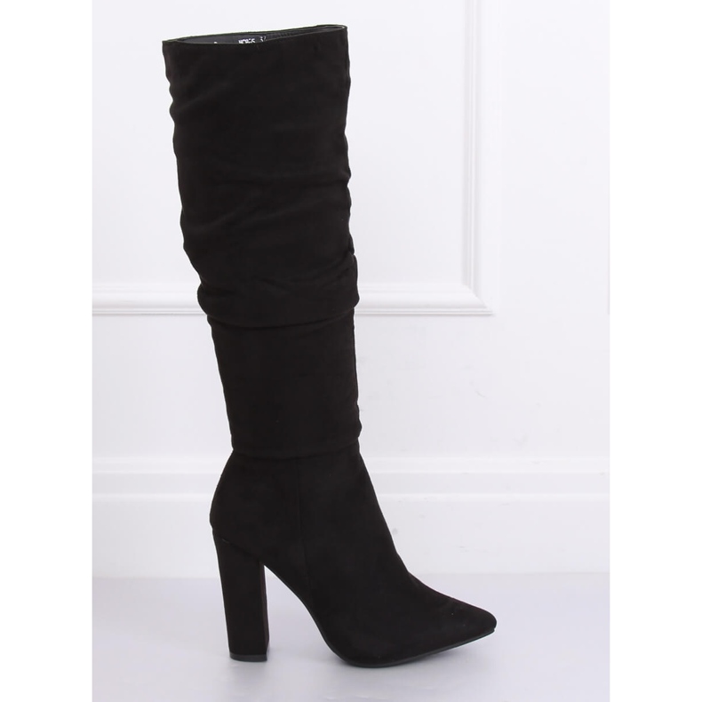 Černé vysoké podpatky NC885 Black černý 2