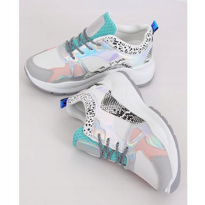 NB317P Bílá sportovní obuv vícebarevný 1