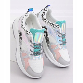 NB317P Bílá sportovní obuv vícebarevný 2