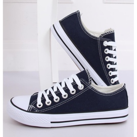 Tmavě modré dámské klasické tenisky 7050Y Dk Blue námořnická modrá 2