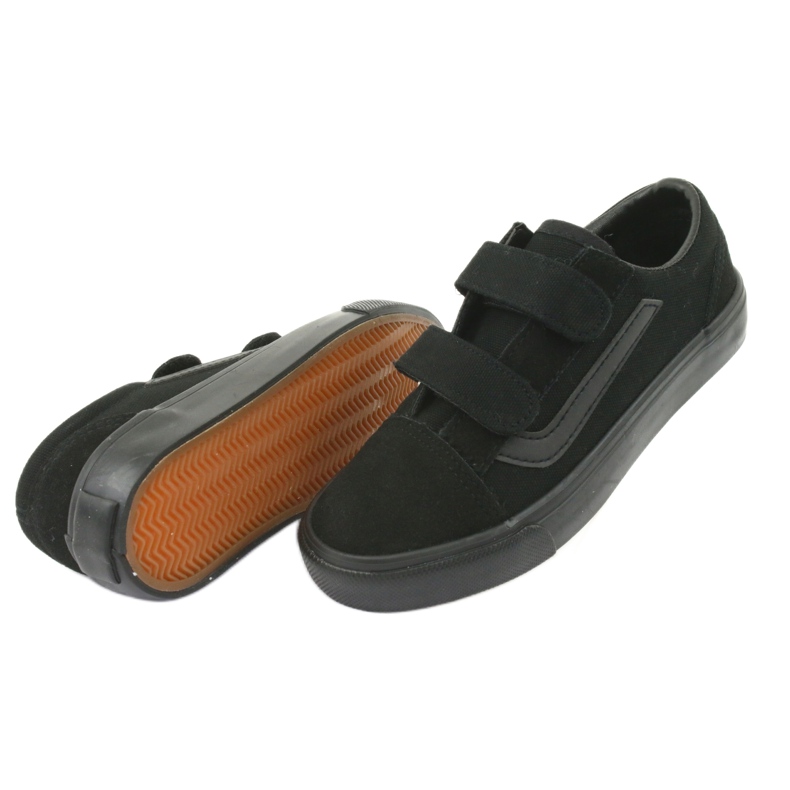 Tenisky na suchý zip AlaVans Atletico 18081 černé černá 4