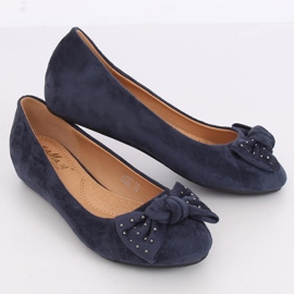Tmavě modré balerínky FM217-13 Blue námořnická modř 2