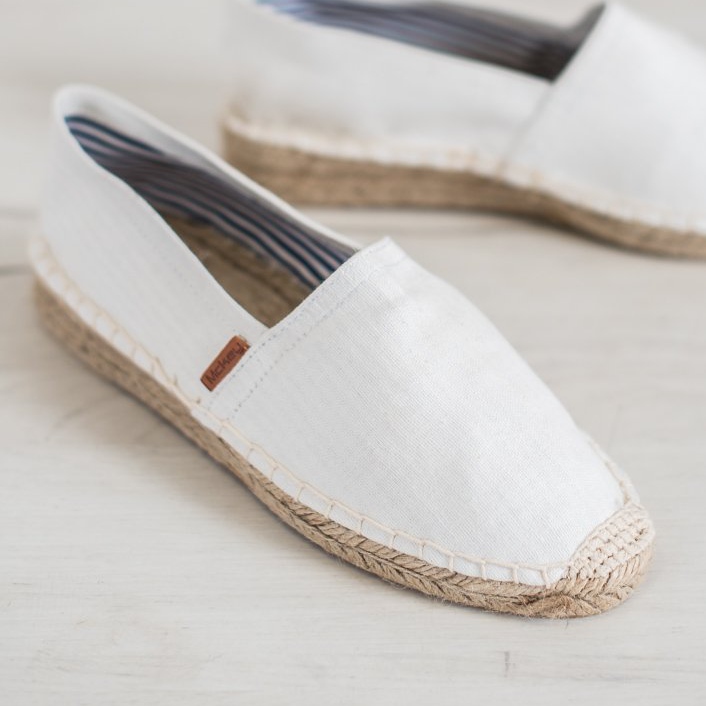 Bestelle Bílé espadrilky bílý 1 Bestelle Bílé espadrilky bílý 1