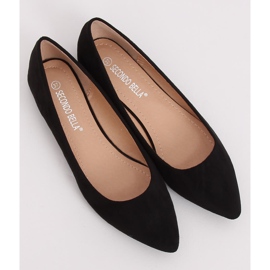Černé dámské balerínky P3T1168-6 Black černý 2