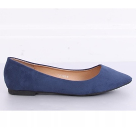 Tmavě modré balerínky P3T1168-6 Blue modrý 2