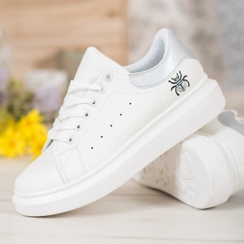 Kylie Módní sportovní obuv bílý 1