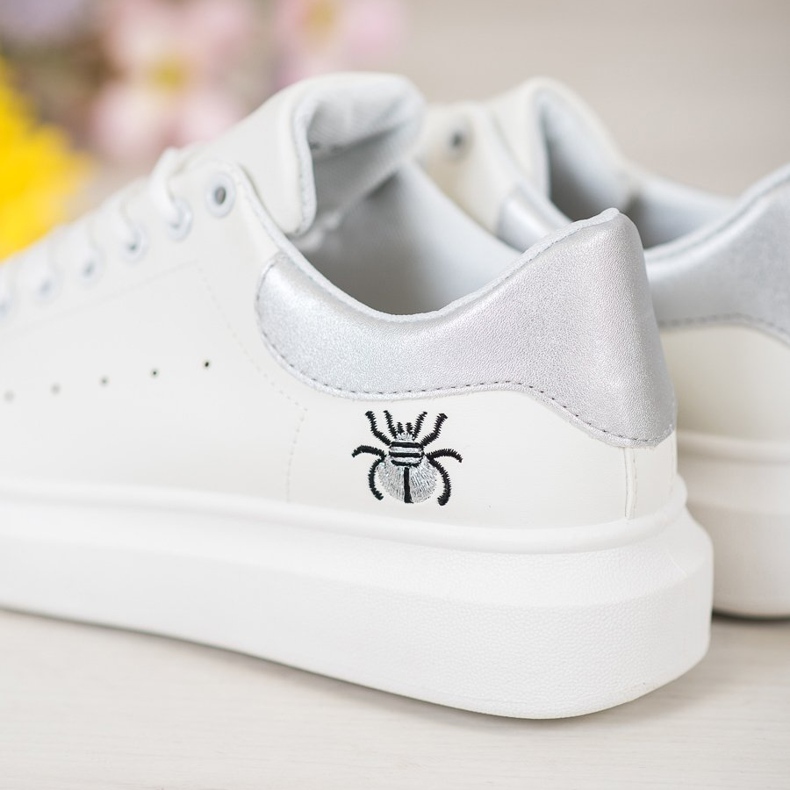 Kylie Módní sportovní obuv bílý 2