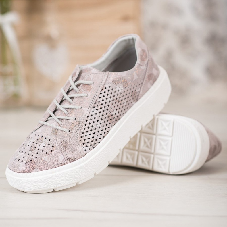 Goodin Šněrovací boty hnědý 1