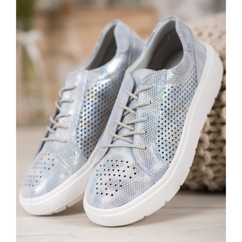 Goodin Šněrovací boty šedá 2