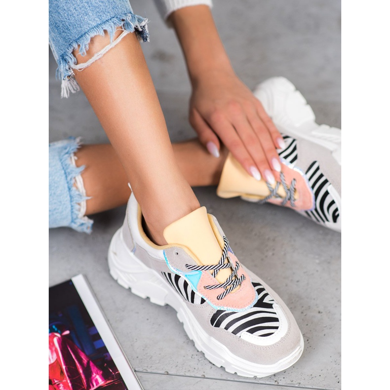 SHELOVET Módní tenisky vícebarevný 2