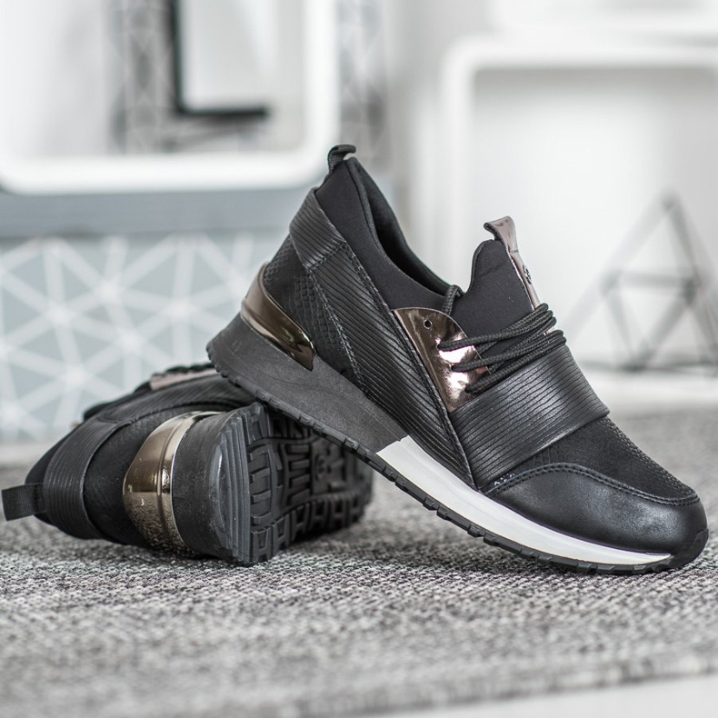 Muto Sportovní Boty Na Platformě černá 2