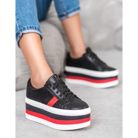 Seastar Boty Na Módní Platformě černý vícebarevný 1