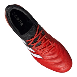 Boty Adidas Copa 20.1 Ag M G28645 červený červený 2