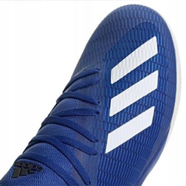 Kopačky Adidas X 19.3 In M EG7154 modrý modrý 1 Kopačky Adidas X 19.3 In M EG7154 modrý modrý 1