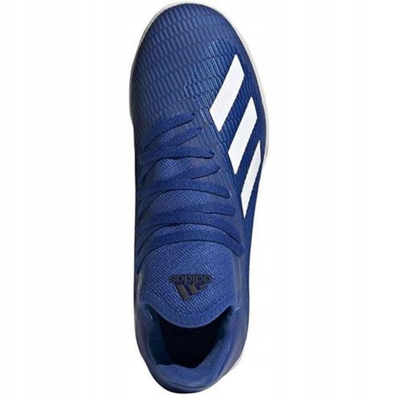 Sálová obuv adidas X 19.3 In Jr EG7170 modrý modrý 1