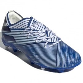 Kopačky Adidas Nemeziz 19.1 Fg Jr EG7238 vícebarevný bílý 1