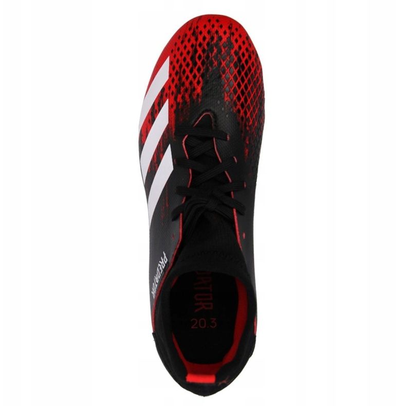 Kopačky Adidas Predator 20.3 Fg Jr EF1930 vícebarevný černý 1