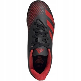 Kopačky Adidas Predator 20.4 Tf Jr EF1956 vícebarevný černý 2