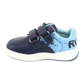 Sportovní obuv American Club GC18 na suchý zip námořnická modrá modrý 2