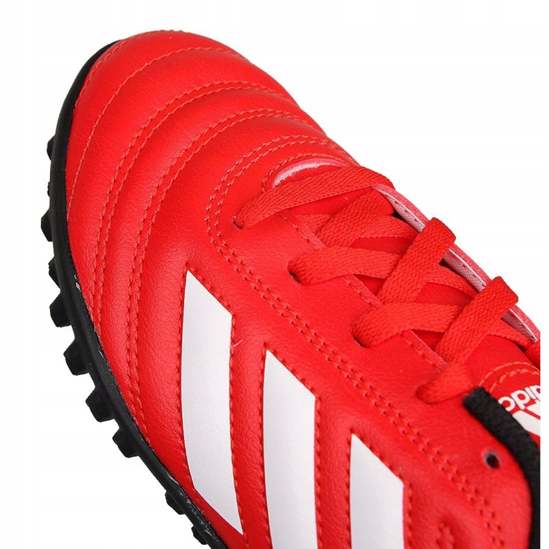 Kopačky Adidas Copa 20.4 Tf Jr EF1925 červené červené 2