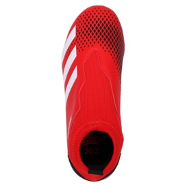 Sálová obuv adidas Predator 20.3 Ll In Jr EF1952 vícebarevný červený 1