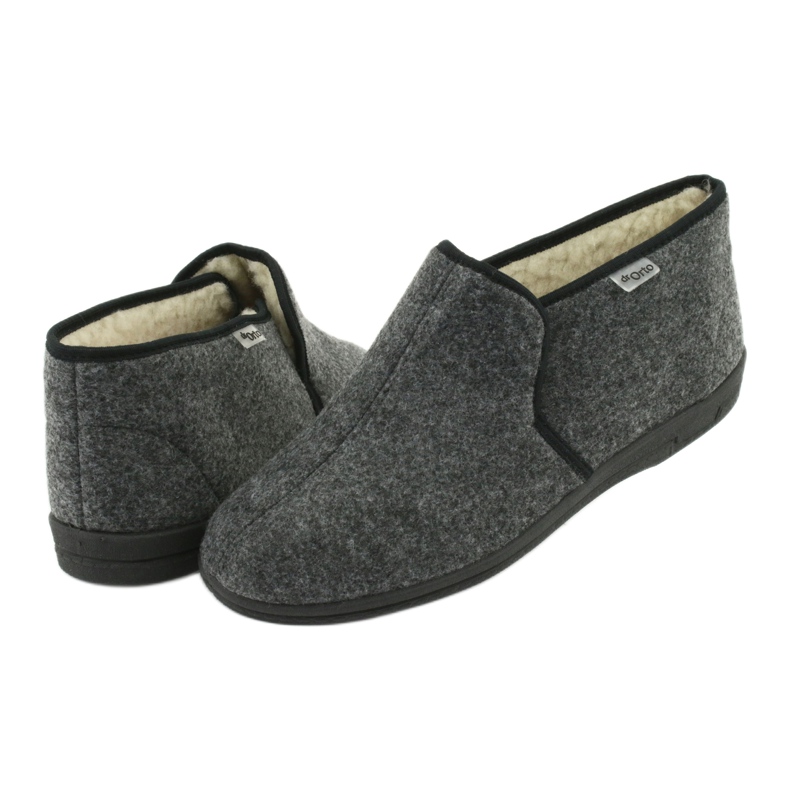 Pánská obuv ORTO Befado 730M045 černá šedá 4