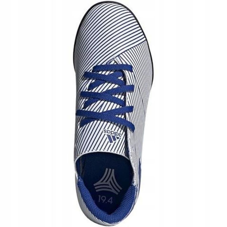 Kopačky Adidas Nemeziz 19.4 Tf Jr FV3313 vícebarevný modrý 1 Kopačky Adidas Nemeziz 19.4 Tf Jr FV3313 vícebarevný modrý 1
