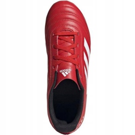 Kopačky Adidas Copa 20.4 Fg Jr EF1919 červené pomeranče a červené 2
