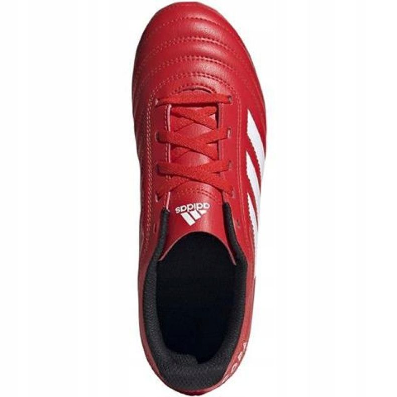 Kopačky Adidas Copa 20.4 Fg Jr EF1919 červené pomeranče a červené 2