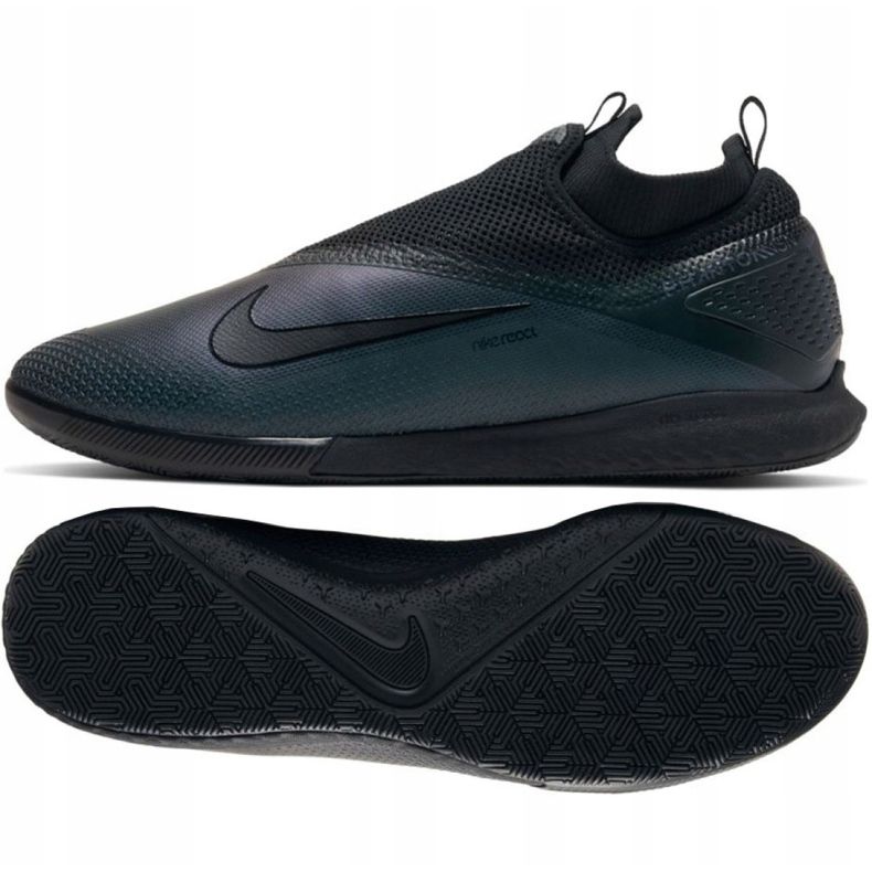 Sálová obuv Nike React Phantom Vsn 2 Pro Df Ic M CD4170-010 černý černý 2