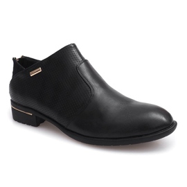 Elegantní boty LT11 černé černá 1