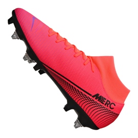 Boty Nike Superfly 7 Academy SG-Pro Ac M BQ9141-606 růžový červený 1