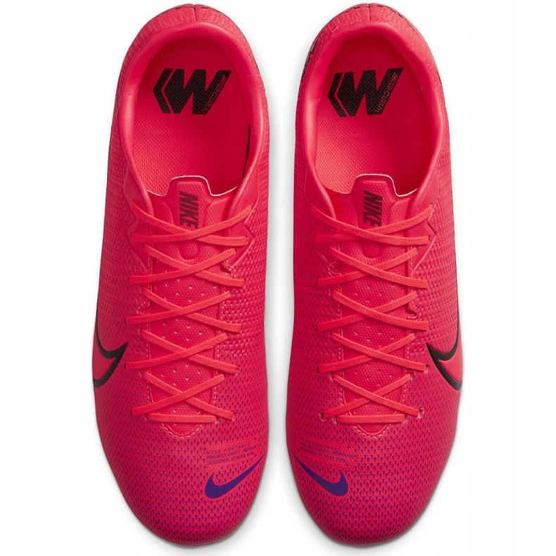 Kopačky Nike Mercurial Vapor 13 Academy FG / MG M AT5269-606 červený červený 1